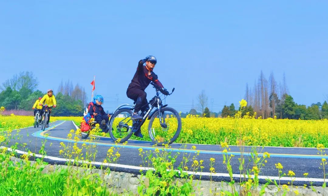 成都市民绿道骑行