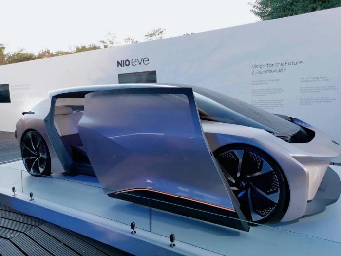 Nio Berlin 2022活动现场展出Nio eve