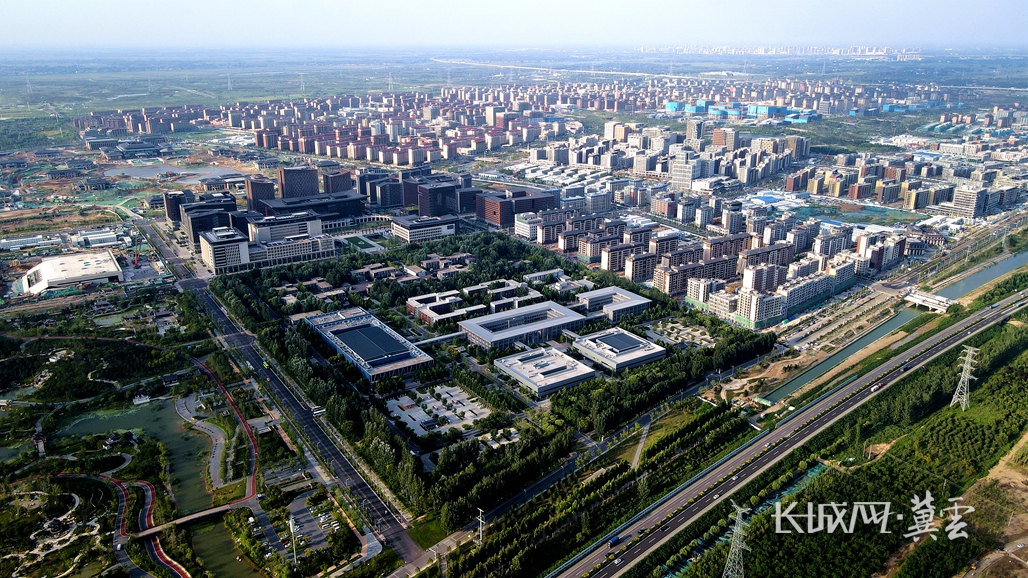 雄安新区市民服务中心.长城网·冀云客户端记者 马宁 摄