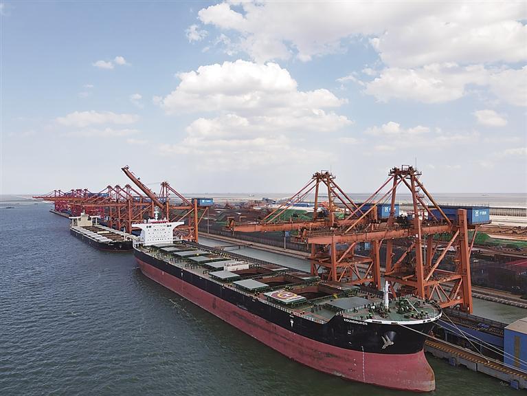 黄骅港综合港区矿石码头9月份刷新单月货物吞吐量纪录|货物吞吐量