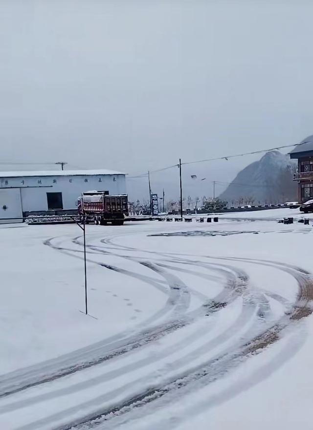 鞍山岫岩满族自治县雪景.图|视频截图