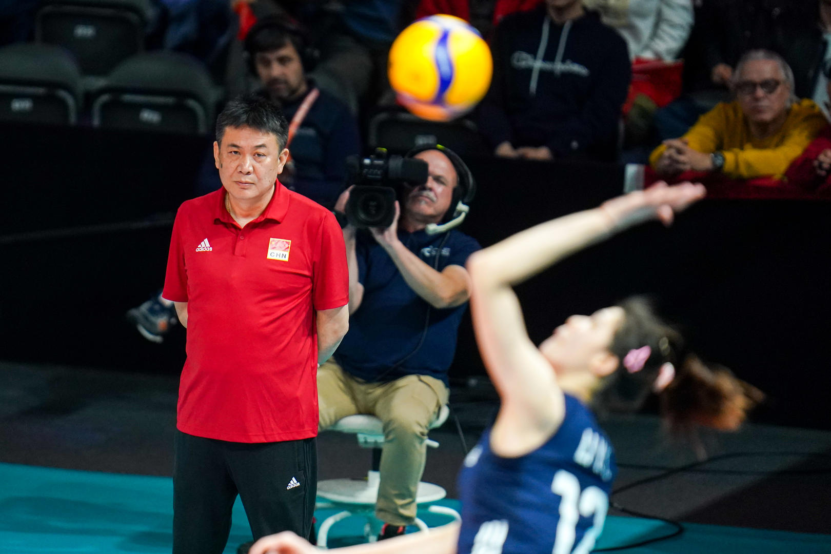中国女排主教练蔡斌 图据IC photo
