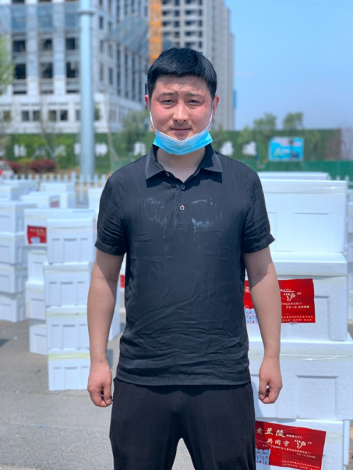 　　2022年4月捐赠物资支援在沪务工兰陵老乡