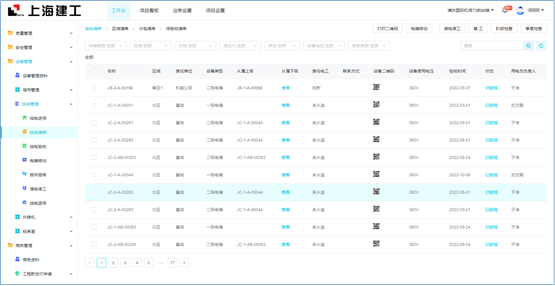 　　临电清单汇总
