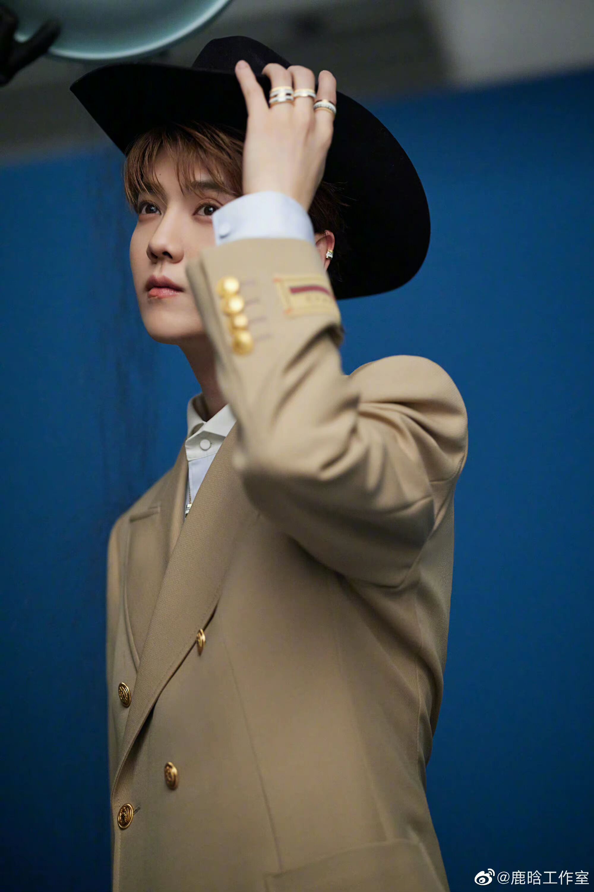 图片来源:鹿晗工作室官方微博