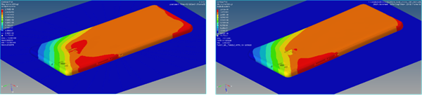 手机跌落的计算结果通过Converter实现Abaqus-to-radioss转换
