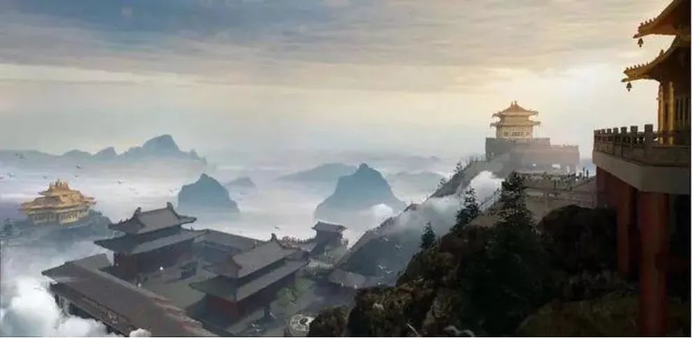 图 | 参赛团队制作的老君山场景