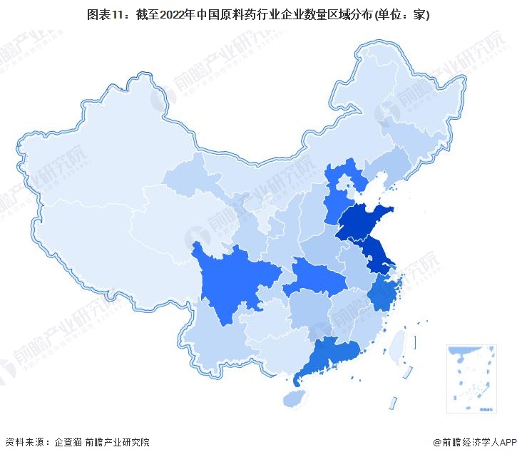 注：颜色越深代表企业数量越多;数据截至2022年9月14日。