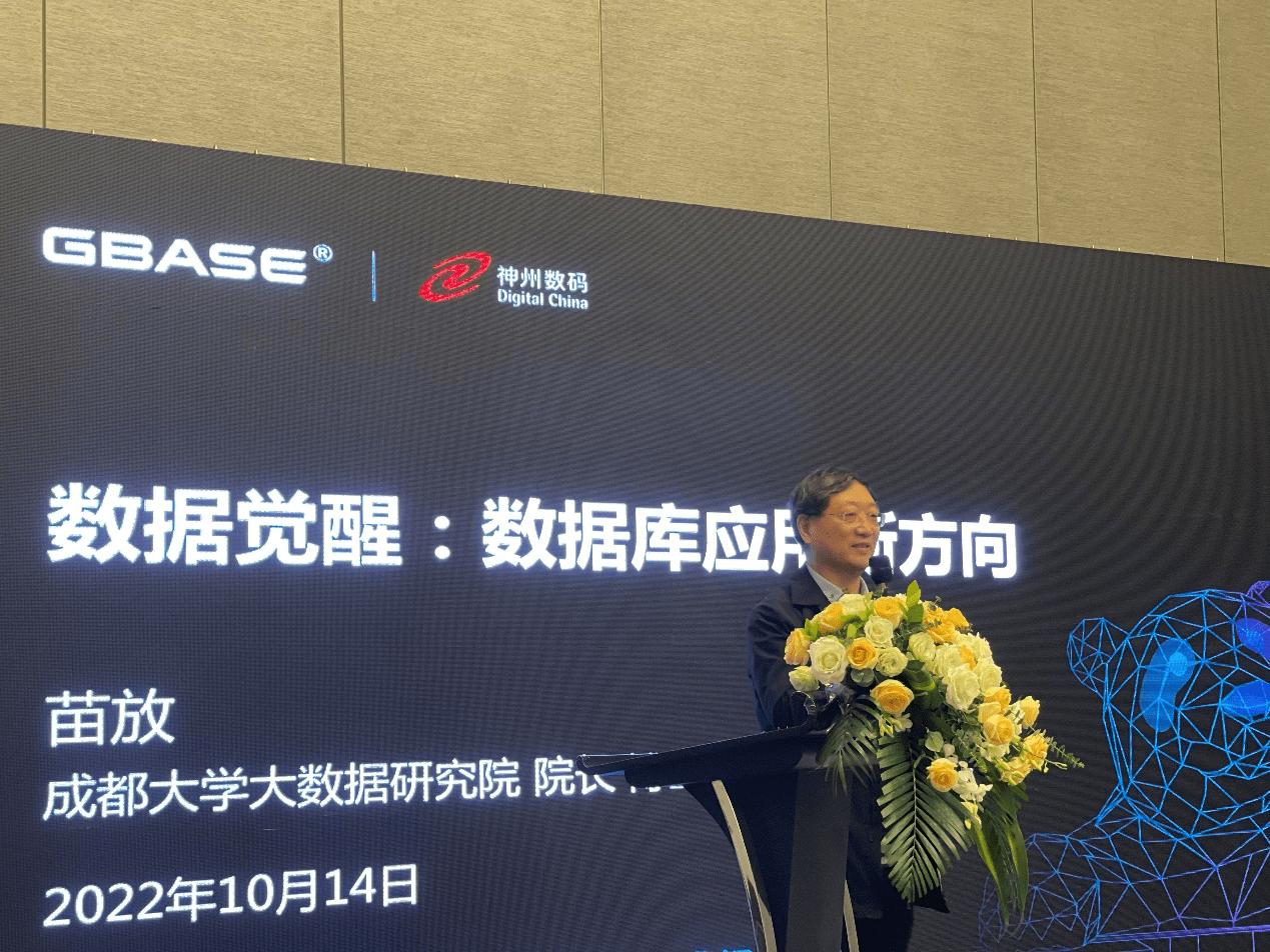 　　成都大学大数据研究院院长苗放
