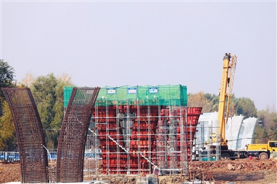 沈阳一桥飞架元江街形成西部复合通道