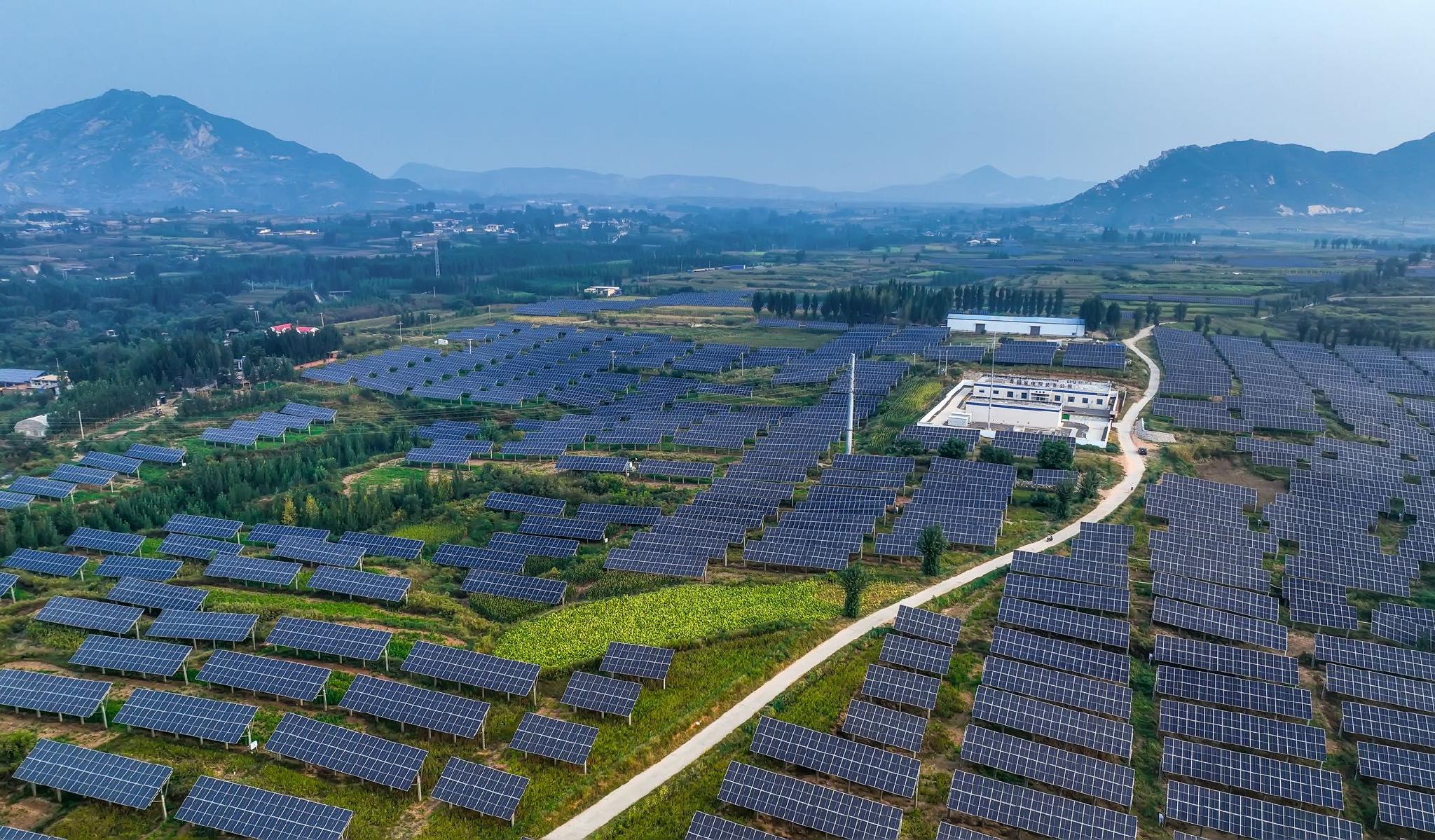 石家庄灵寿县:光伏发电"照"亮百姓致富路|石家庄市_新浪财经_新浪网