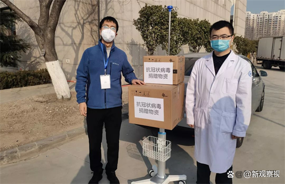 　　2020年2月11日，BMC怡和嘉业向天津市海河医院捐赠ResPro系列呼吸机