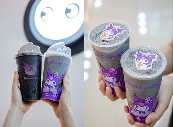 　　图：CoCo都可与Kuromi联名饮品