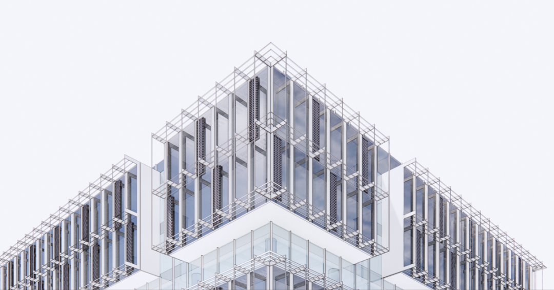 金属遮阳板-玻璃双幕墙体系 fta