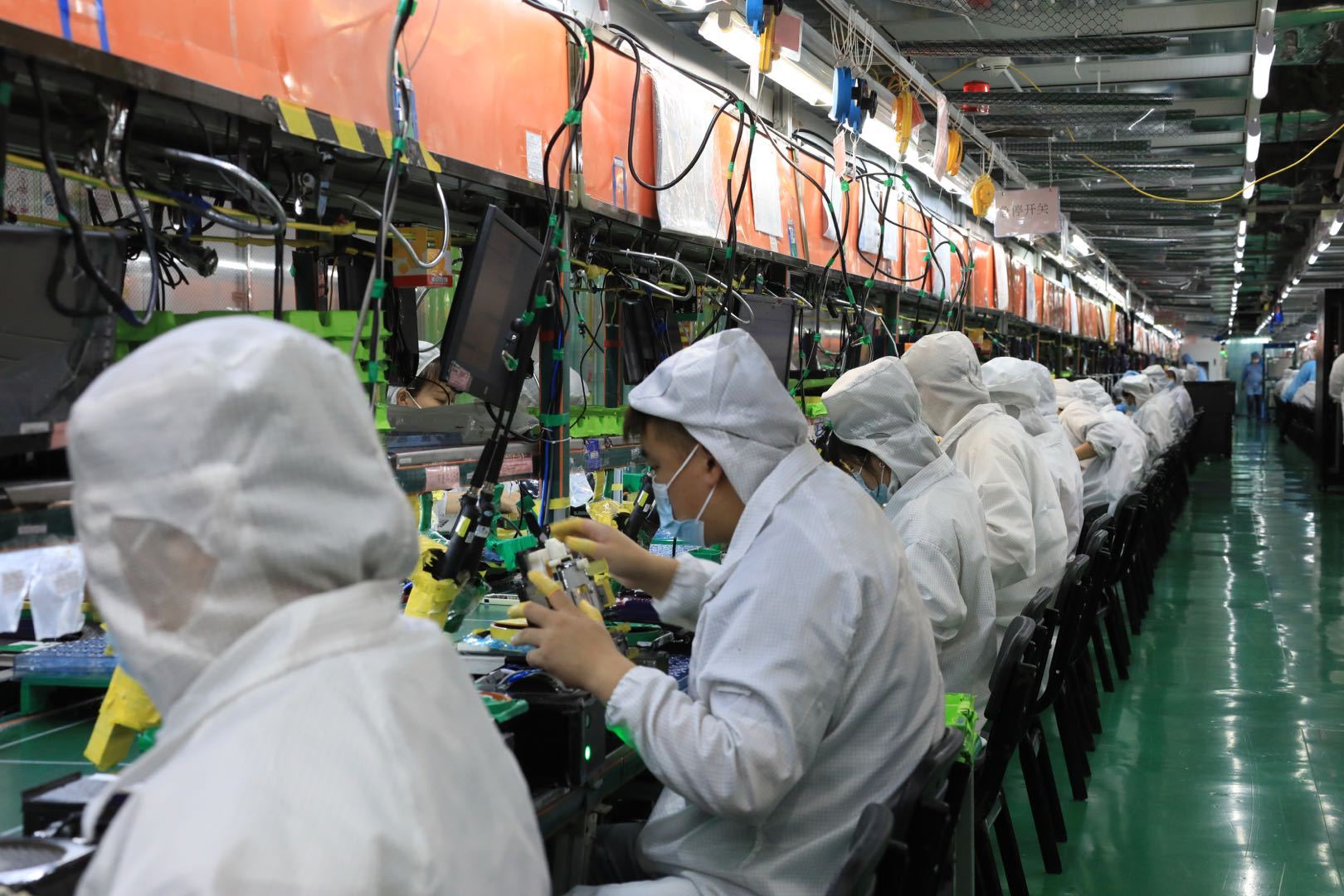富士康郑州工厂.图片来源:视觉中国