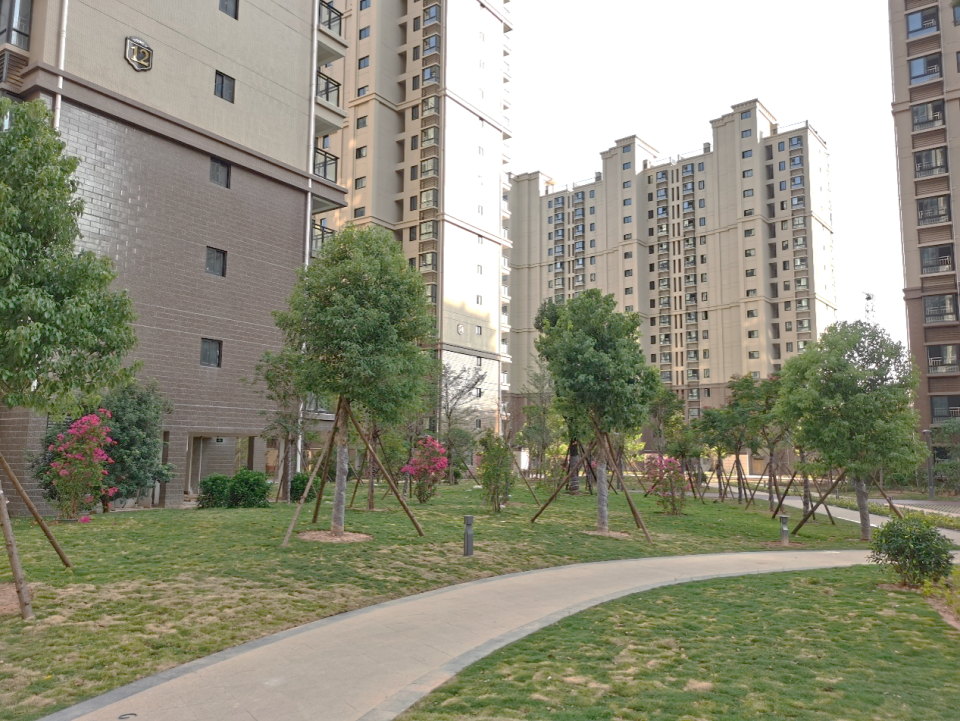 市区新建利民佳苑公租房项目