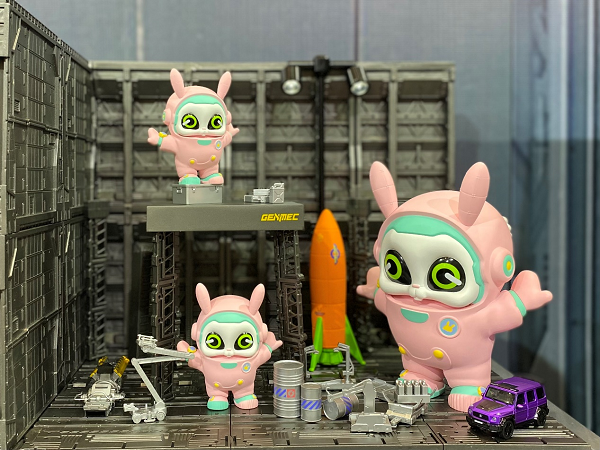 　　手绘漫画风格的Baby Popo