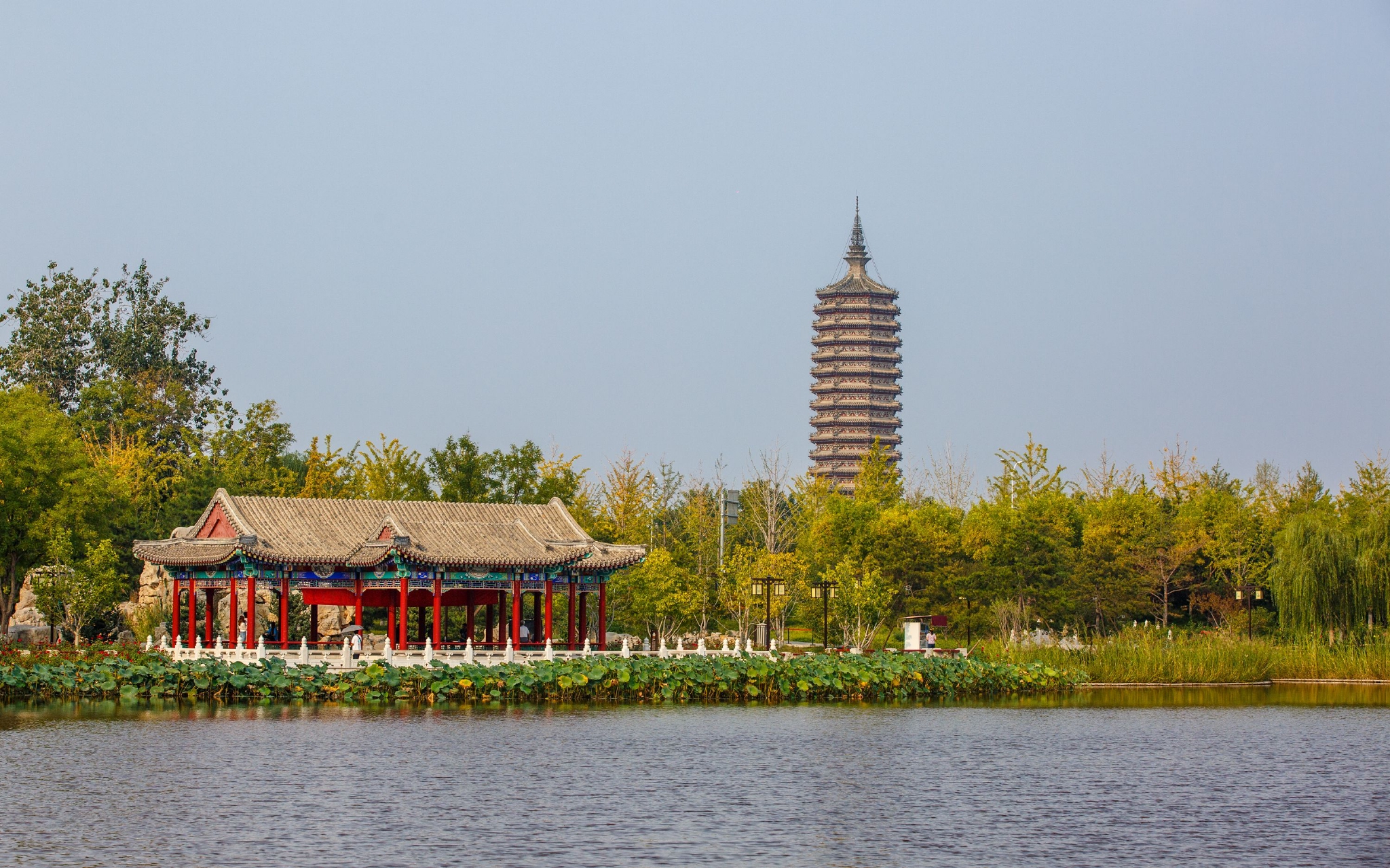 通州区西海子公园.图/ic photo