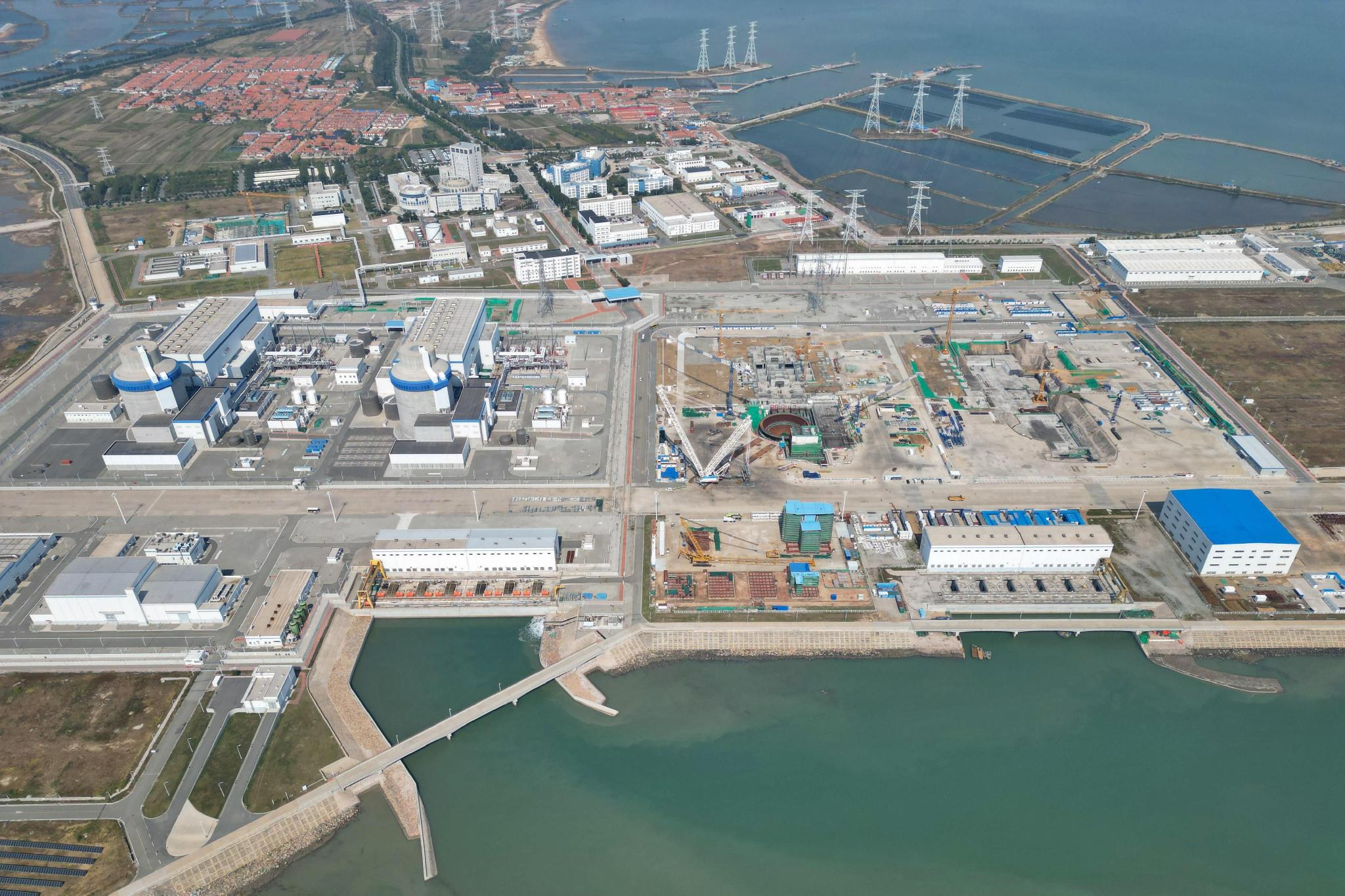 2022年10月7日,山东海阳核电站.图/ic photo