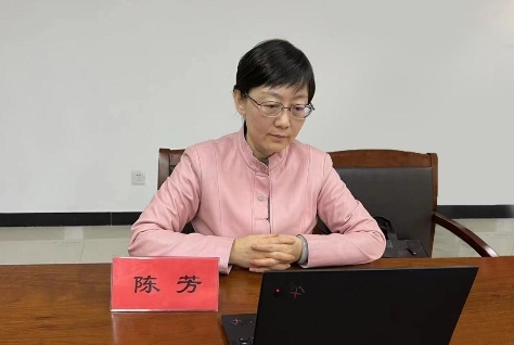 　　中国农业大学 陈芳教授在发布会上发表讲话