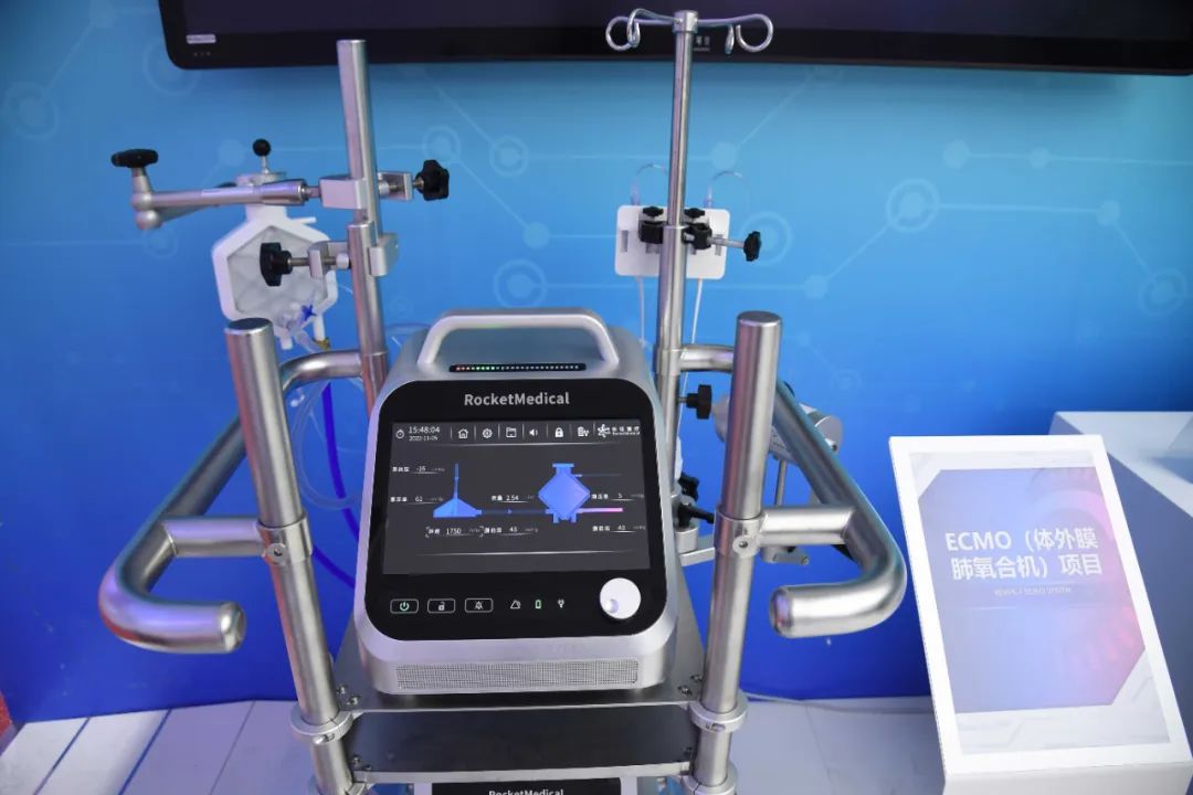 航展上展示的国产ecmo.航天科技集团一院供图