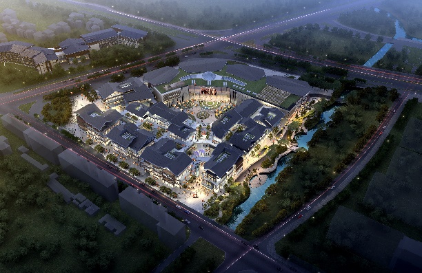 扬州世茂广场全景渲染图