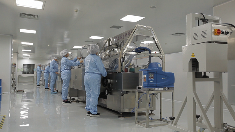 诺思兰德眼科药品生产车间 公司供图