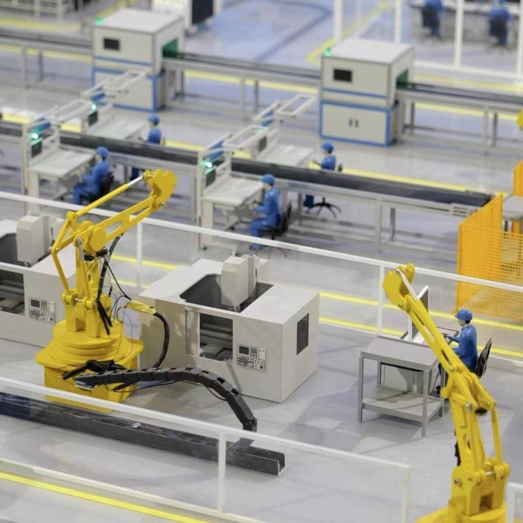 基于长征云工业互联网平台,可实时跟踪和管理生产过程.