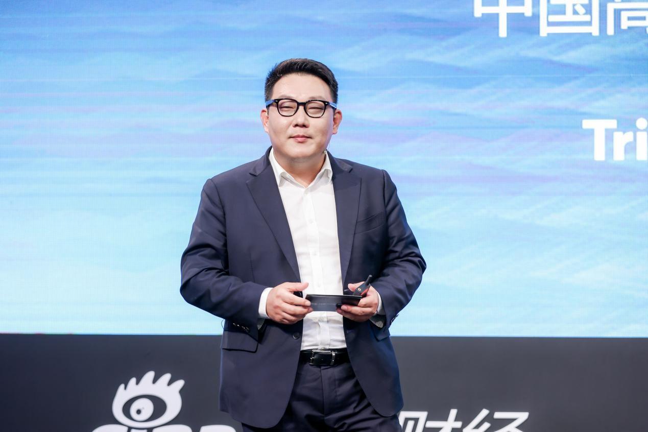　　图：携程集团副总裁王韦致辞