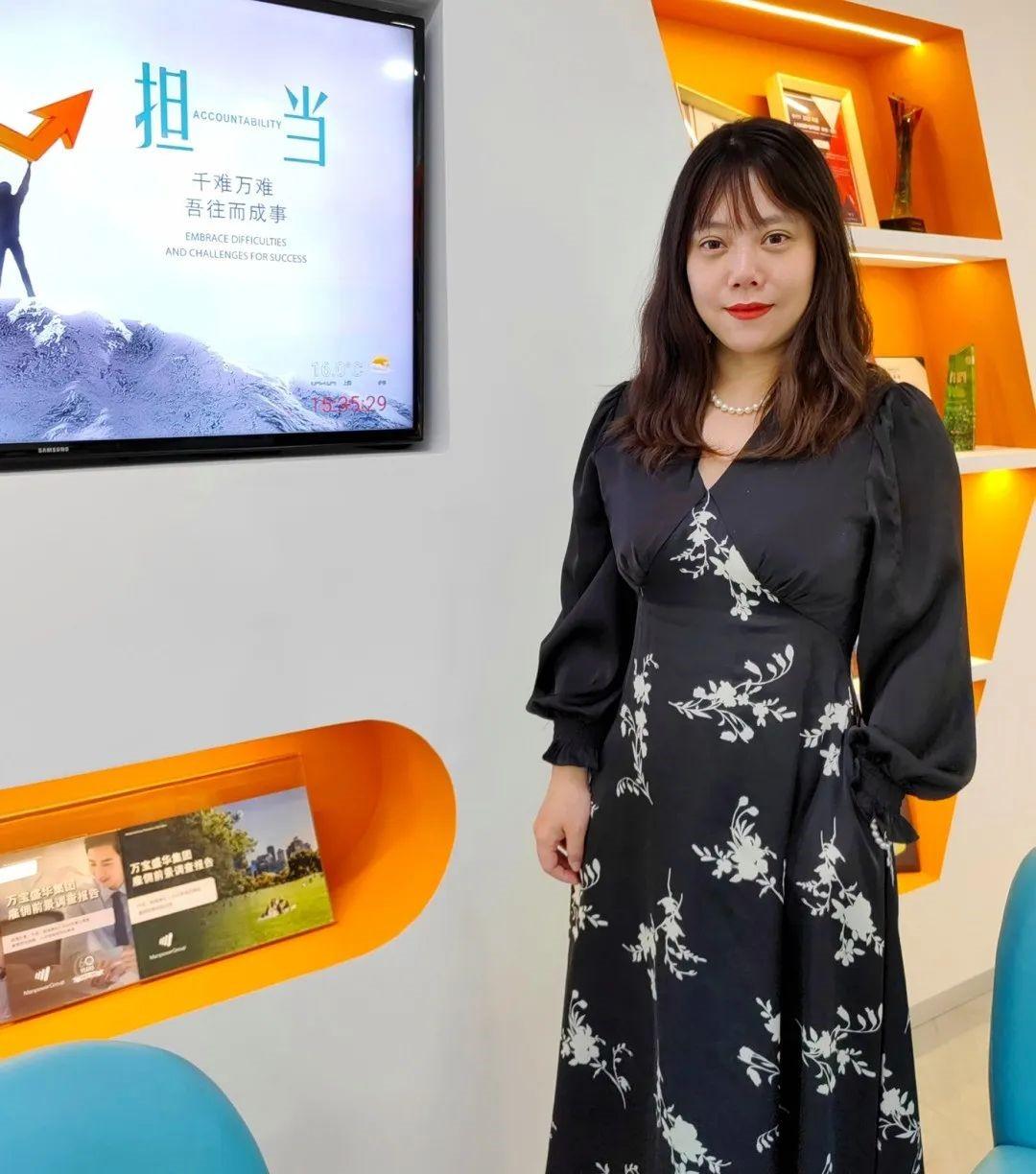 　　万宝盛华大中华人力资源部高级经理Sharon Zhang