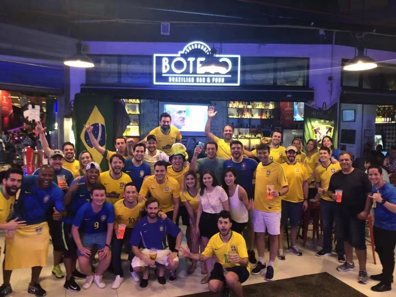 上届世界杯，FOUND 158集聚大量人气，曾登上当时世界杯上海观赛胜地热搜榜前三。（资料照片）