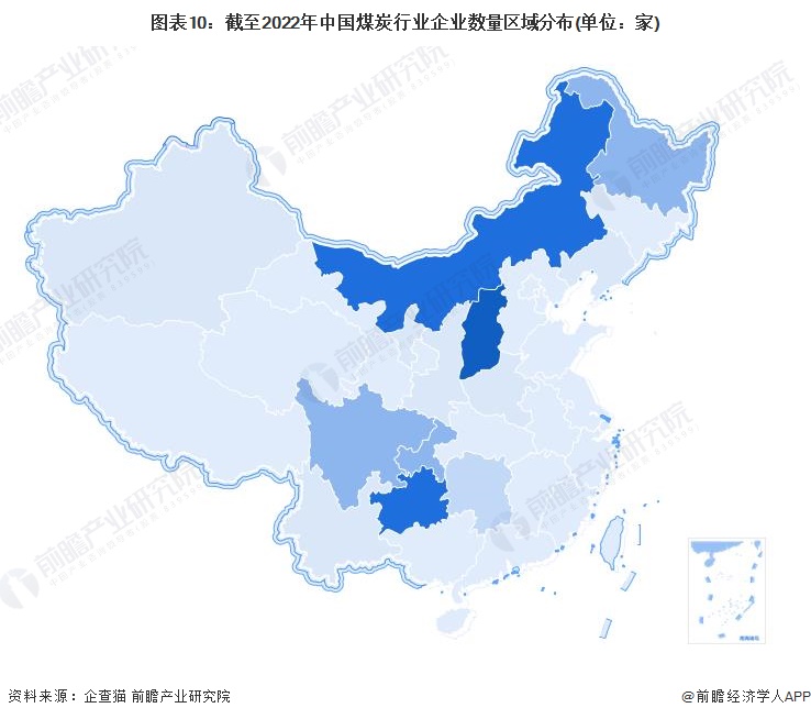 注：颜色越深代表企业数量越多;数据截至2022年9月27日。