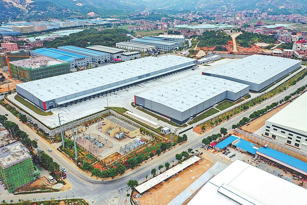 位于柳城街道的泉州智能电商物流及冷链产业园.