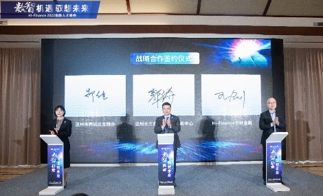 　　战略合作签约仪式