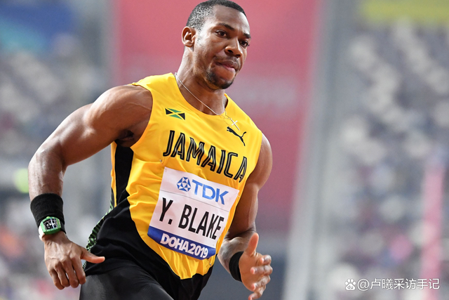 　　牙买加名将布雷克佩戴 RM59-01 腕表参加短跑比赛