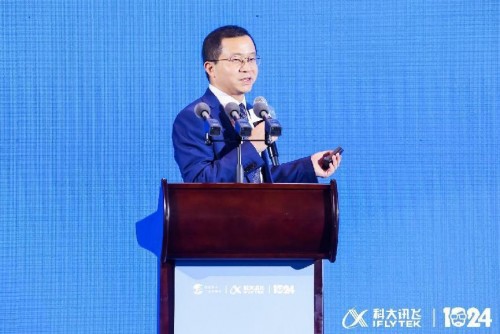 　　科大讯飞智慧城市研究院院长江志国现场分享