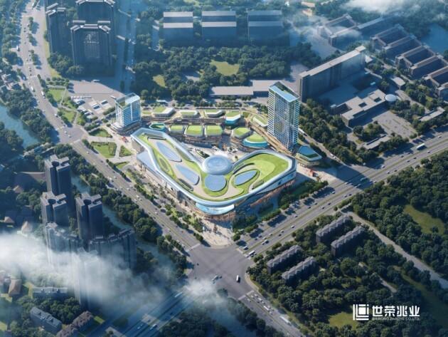 珠海世荣万达广场意向图