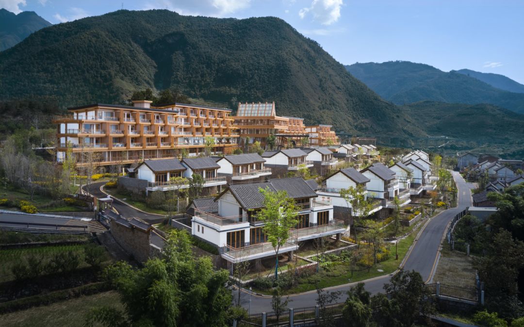 与自然环境融为一体的康养设计——科图作品梨乡山居康养度假酒店