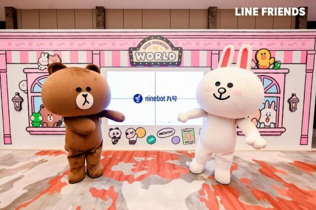 LINE FRIENDS中国授权商大会召开，九号公司获“最佳营销创意奖”|line_新浪新闻