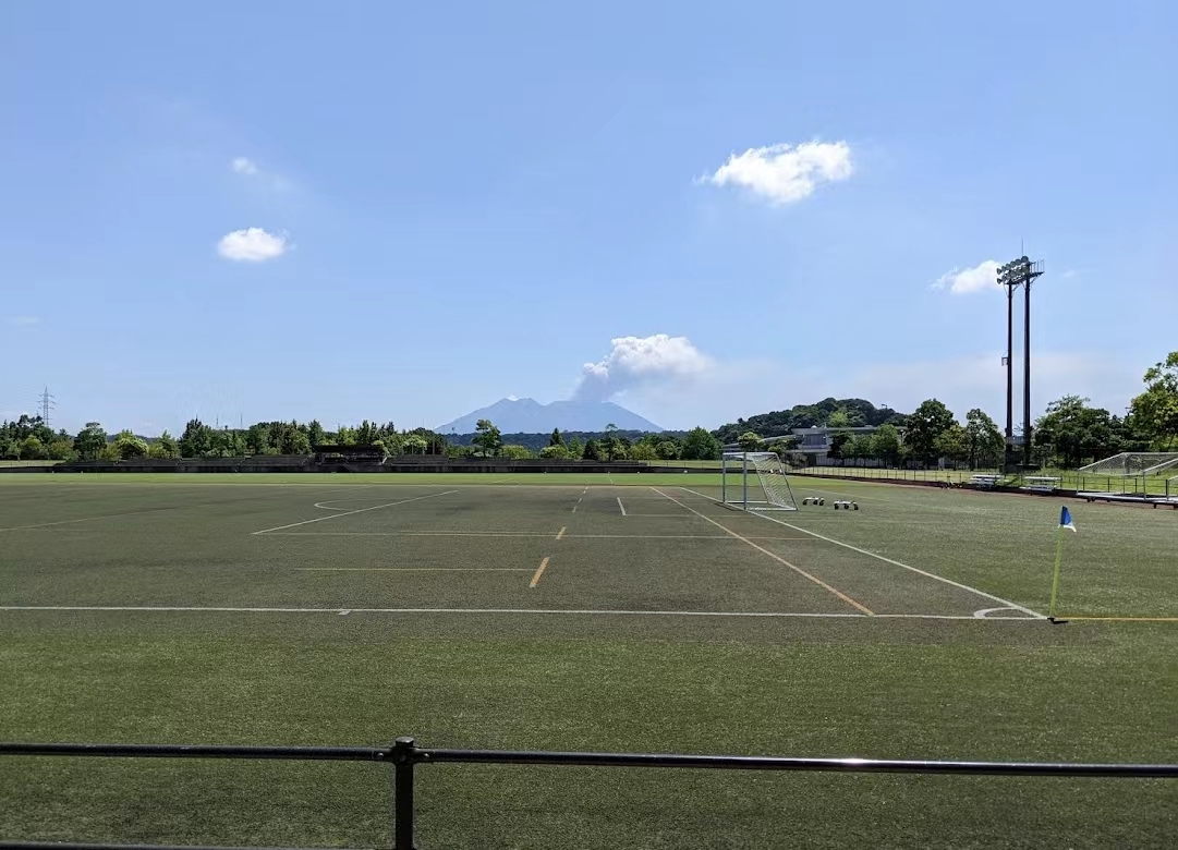 日本足球场 图片来源：受访者提供
