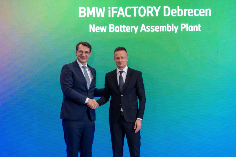 宝马在匈牙利工厂的增设电池组装设施