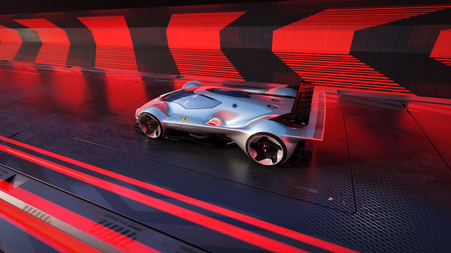 法拉利Vision GT概念车亮相 仅可在《GT赛车7》游戏中体验