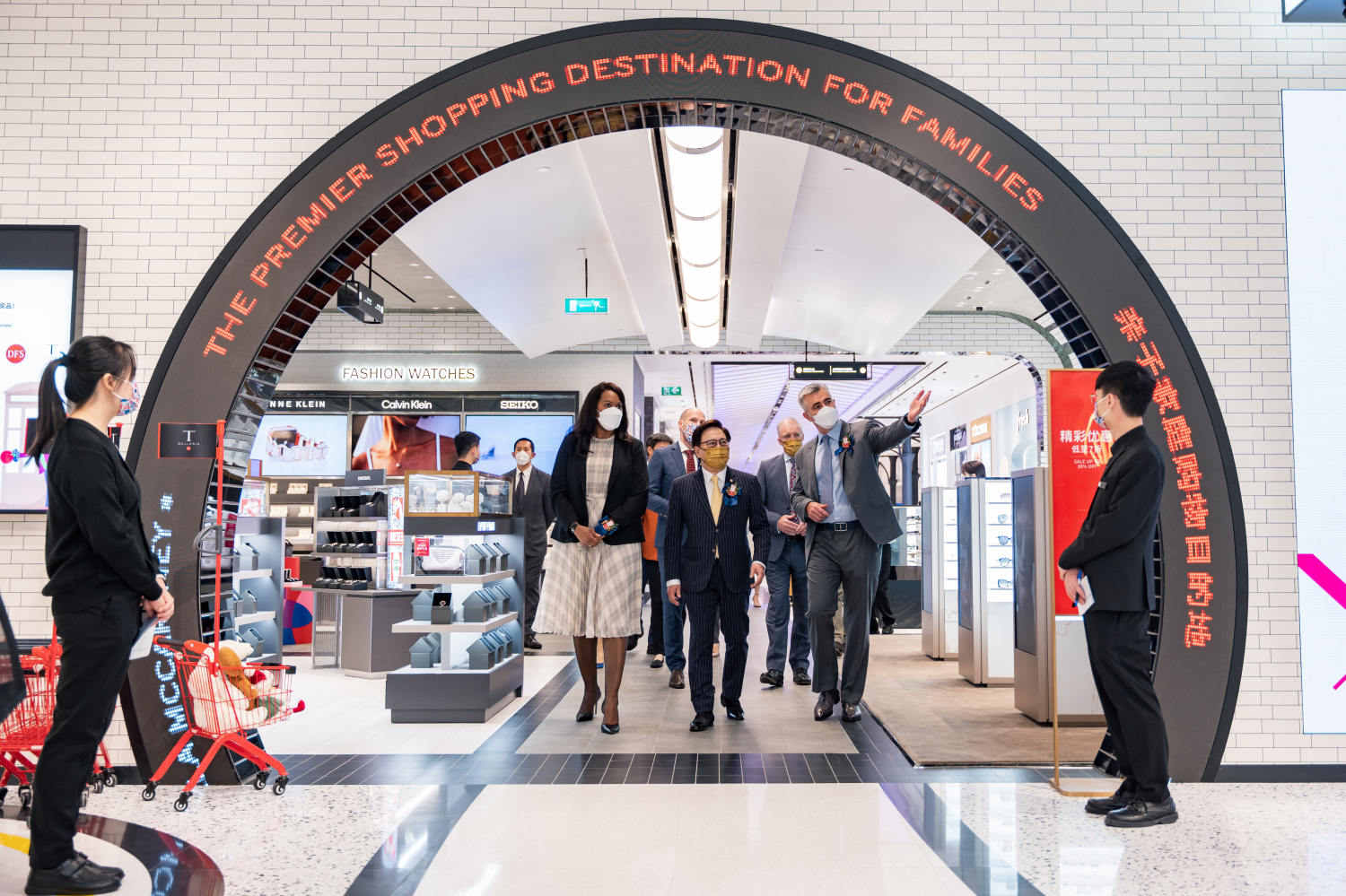 dfs欢庆旗下澳门t广场澳门伦敦人店开业