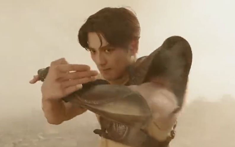 预告片截图。 新田真剑佑饰演天马座圣斗士星矢。