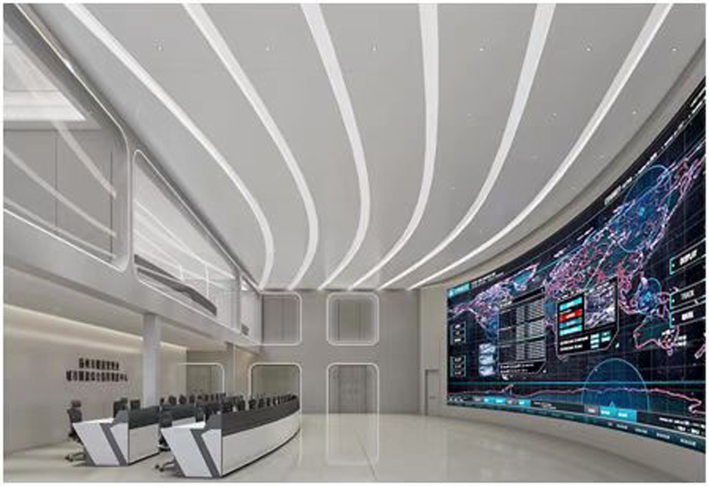 监控中心效果图