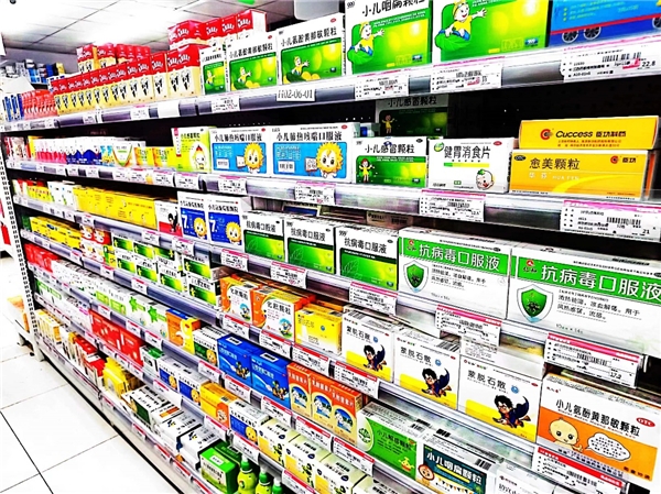 　　图:叮当智慧药房各类药品、防疫物资充足