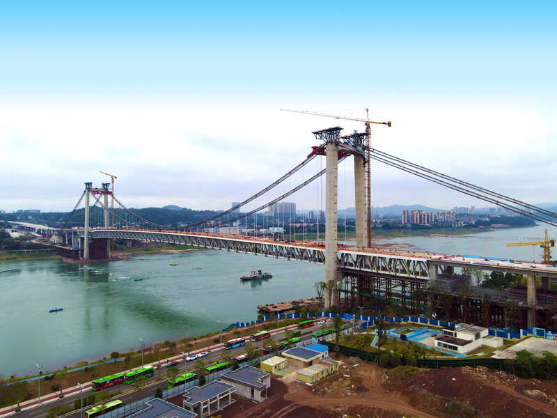 长江二桥泸州图片