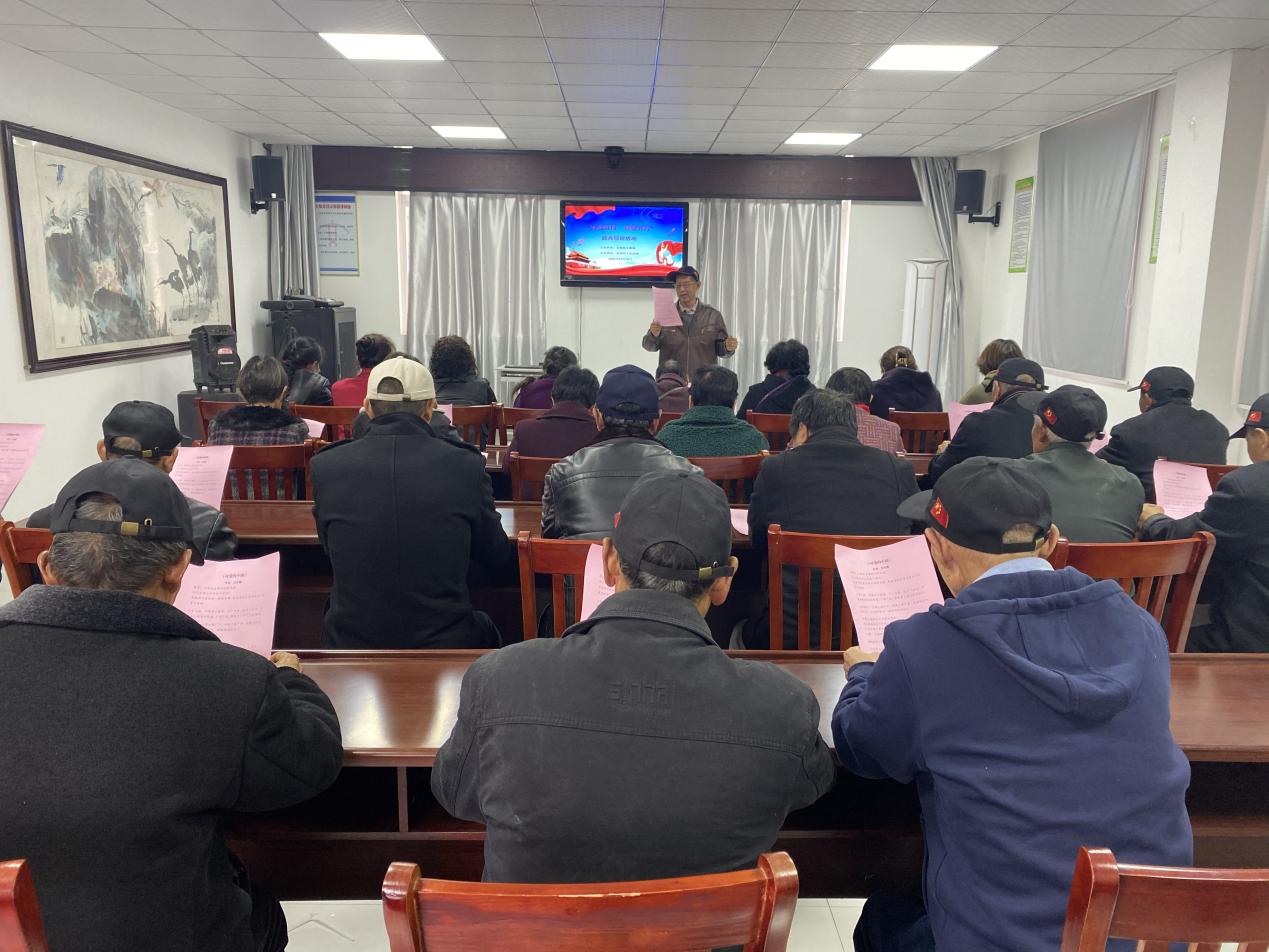 新集镇多措并举丰富老年人晚年生活