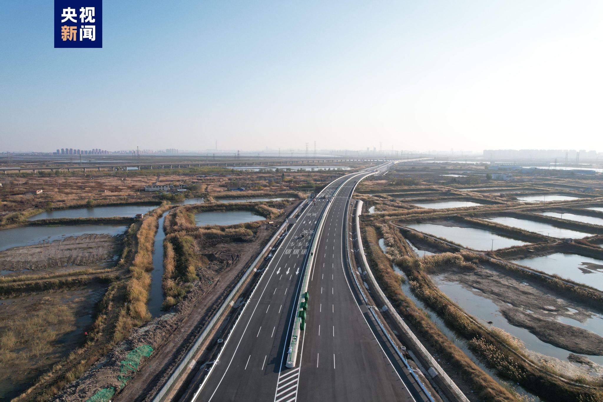 天津塘承高速滨海新区南段今日正式开通运营_新浪财经_新浪网