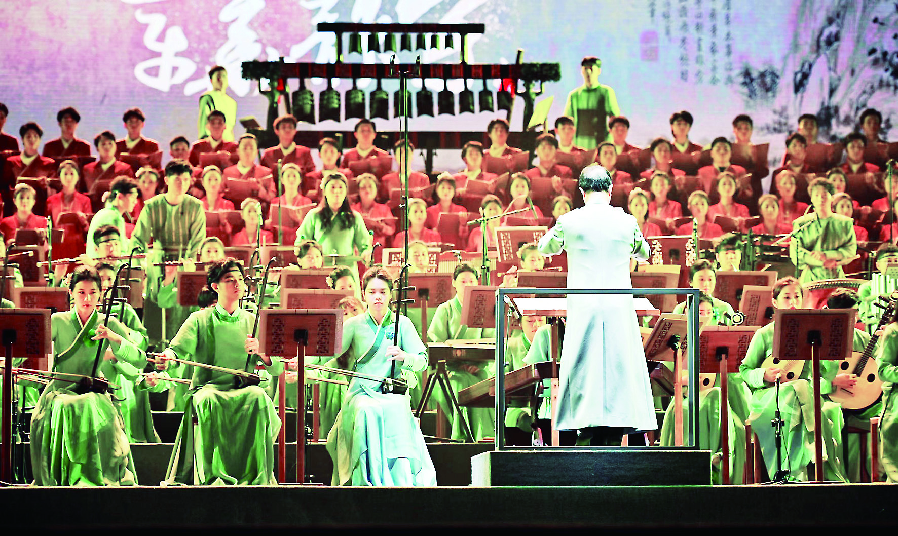重塑“宋韵”极致之美, 奏响民族复兴“华章”——大型民族交响音画《宋韵·华章》上演|宋韵·华章_新浪财经_新浪网